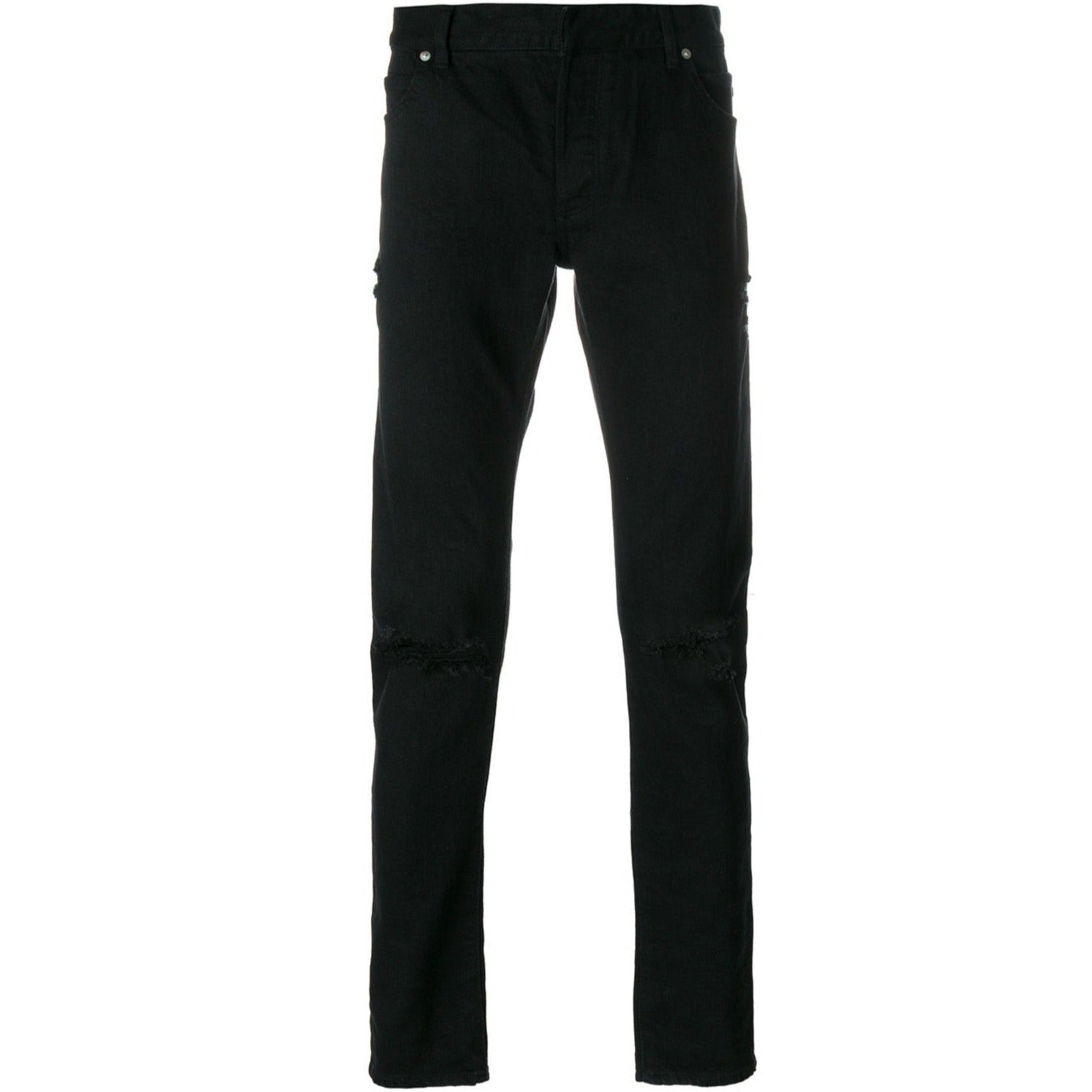 Balmain Men's Distressed Jeans - Clothing | Stylicy USA